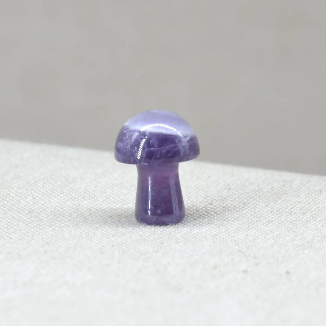 Mini Amethyst Mushroom Mushroom Jane & Robin