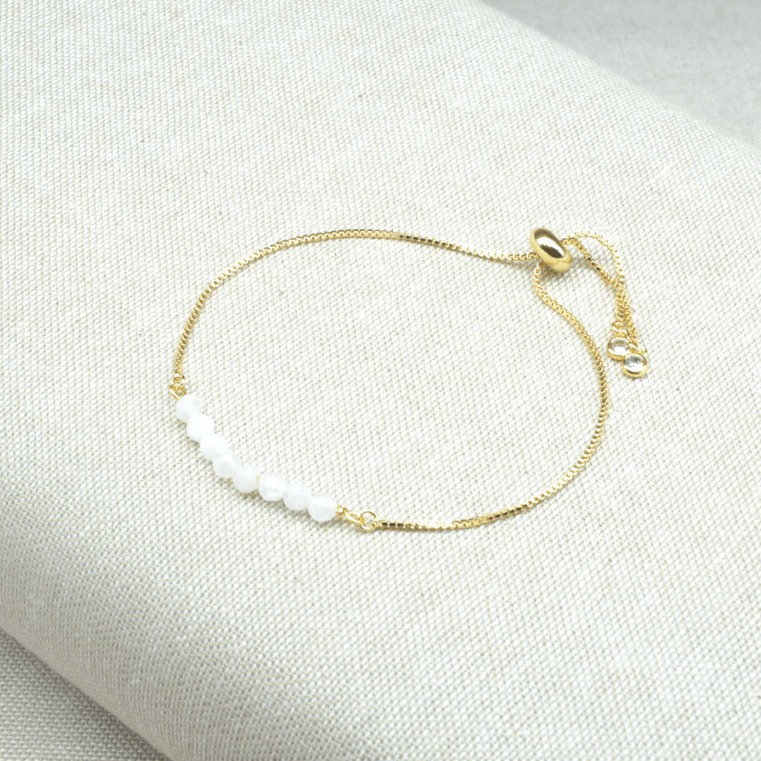 Rose Quartz Friendship Bracelet Bracelets Jane & Robin Candles