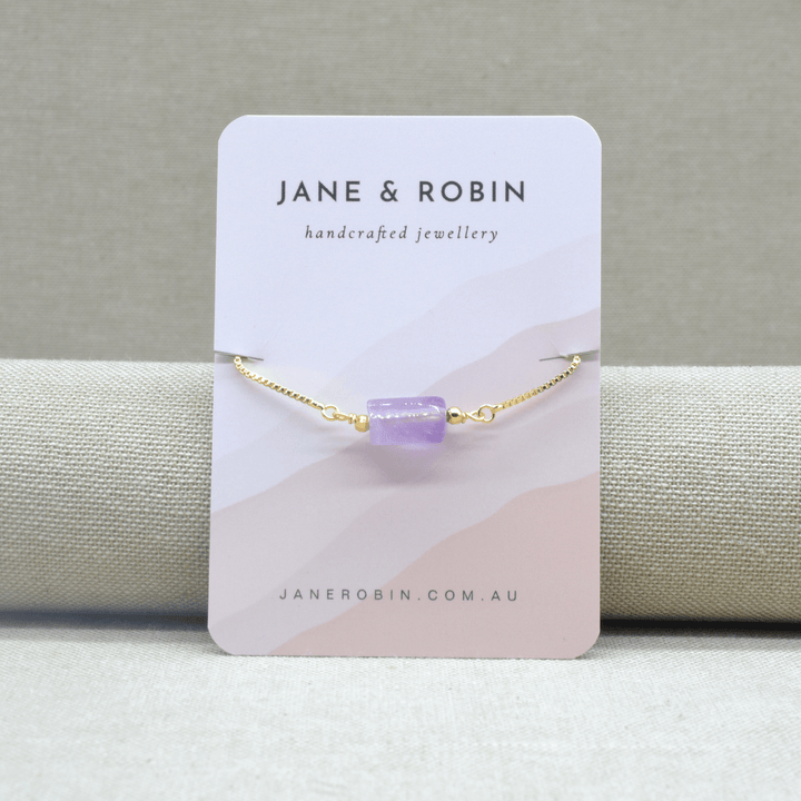 Amethyst Healing Bracelet Bracelets Jane & Robin