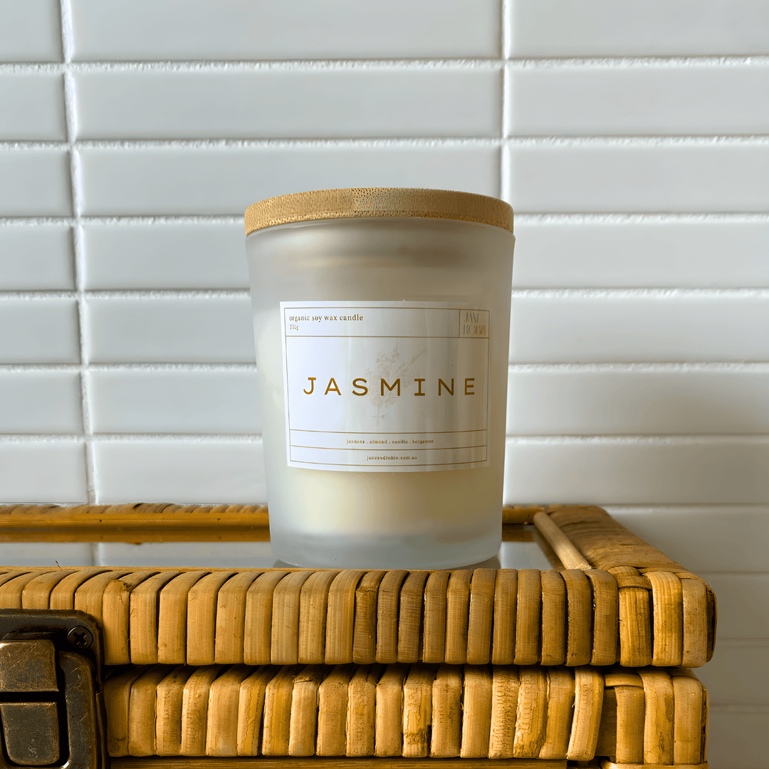 Jasmine Soy Candle Candles Jane & Robin