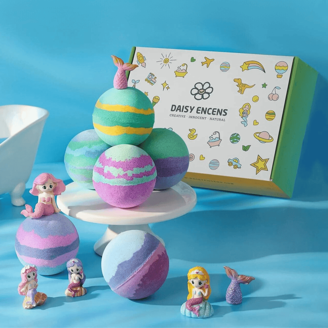 Mermaid Bath Bombs Kids Bath Bombs Jane & Robin