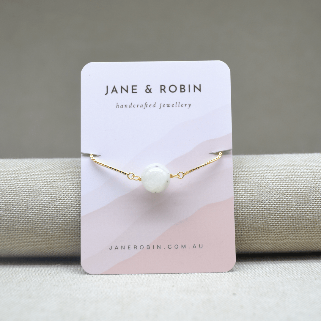 Moonstone Beads Bracelet Bracelets Jane & Robin