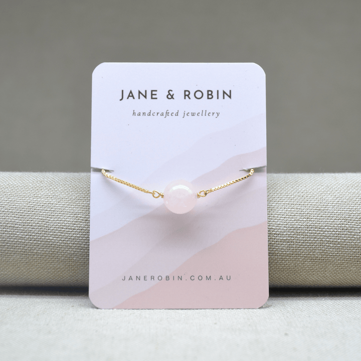 Rose Quartz Beads Bracelet Bracelets Jane & Robin