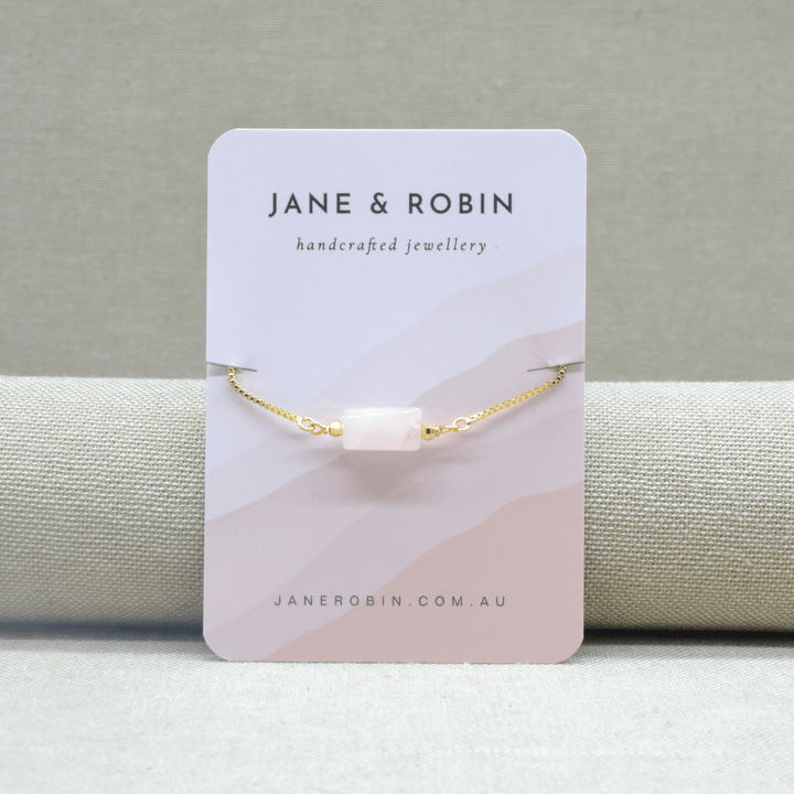 Rose Quartz Healing Bracelet Bracelets Jane & Robin