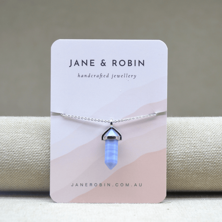 Sodalite Small Pendant Necklace Jane & Robin