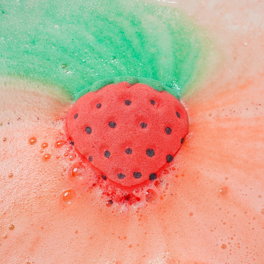 Super Strawberry Kids Bath Bomb Kids Bath Bombs Jane & Robin